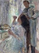 Lovis Corinth charlotte corinth at her dressing table Spain oil painting artist